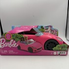 New Barbie Convertible 2-seater Vehicle Pink Car W  Rolling Wheels Hbt92 Mattel