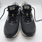 Saucony Cohesion 10 Mens Running Shoes Black Grey Yellow S25339-1 Size 10
