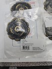 20 Hickory Hardware Cavalier Backplate Antique Brass 2-3 8  Dia P138-ab