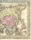 Korea Map Very Old   Sea Of Corea   Yellow Sea 1881   Asia  persia  Arabia