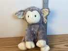 Baby Gund Grey Gray Lamb Plush Stuffed Animal 4051233 Crinkle Ears Lovey