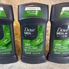 Dove Men care Antiperspirant Deodorant Stick 3-pack Extra Fresh 72h Protect Free