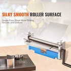 Uimoso Sheet Metal Slip Roller Machine  12 6   X 20 Gauge    1 18 In Roller