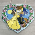Walt Disney Christmas Ornament Vintage Beauty And The Beast Kurt Adler Rare
