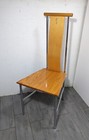 Vintage Set Of 4 90s Ikea Turku Mid Century Modern Bentwood Chrome Dining Chairs