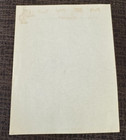 C  Vintage Iroquois Beer Paper Menu Insert Sheet Iroquois Brewing Co Buffalo Ny
