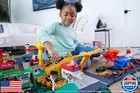 Hot Wheels City Toy Track Set  Downtown Express Car Wash Playset With 1 64 Sc