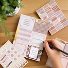 Scrapbook Paper Pad 36 Sheets 6x8 Double-sided Cardstock 200gsm Foil Accents