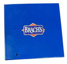 Brachs Candy Grocery Store Display Steel Box Wall counter 3 For 25 Cents 6 x6 