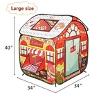Kids Pop Up Fast Food Restaurant Play Tent  Playhouse Indoor