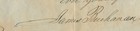 James Buchanan - Autograph Letter Signed 11 12 1850