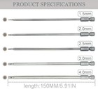 Hex Driver Bits For Rc Cars Rc Tool Set 1 5mm 2 0mm 2 5mm 3 0mm 4mm Harden Steel