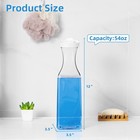 Laundry Detergent Dispenser 54oz 12 Inches X 3 5 X Inches  White