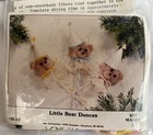 Vintage Merri Mac Tiny Treasure Ornament Kit Little Bear Dunces Makes 3  86-19