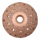  42mm And 55mm Tyre Repair Grinding Head Buffing Wheel With Shaft Linking Rod 