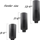 26  Snow Bike Mudguard Fat Bike Fender Front Rear Mud Guard Cycling Bike Fender