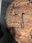 Vintage Rawlings Baseball Mitt Nu Grip Streamlined Brown Leather Catchers Glove