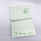 Vintage 1991 Sanrio Christmas Kerokerokeroppi Frog Sm  Spiral Notebook - Clean