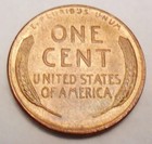 1944 S Lincoln Wheat Cent   Penny  Ave Circulated    free Shipping  