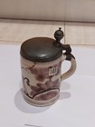 18th Century German Faience Beer Stein  1730 -1750