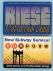 Metrocard Blue   Gold Holders   Opens  1994 And  2004  New York  Transit  Maps