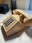 Western Electric Push Button Desk Phone  Beige - Model 2500dm  11 79  for Parts 