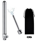 Shower Enema Cleaner  Smooth Metal Douche Nozzle Polished Chrome