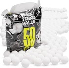 50 Pcs 40 Mm White Ping Pong Balls Yard Pong Balls Table Tennis Balls Bulk New