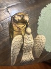 Book Of Knowledge Vintage Reproduction Mechanical Cast Iron Eagle Eaglets Bank