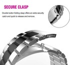 18 20 22mm Metal Watch Band Strap Replacement Stainless Steel Wrist Bracelet