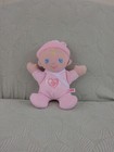 Mattel Hugs    n Giggles Baby Doll Plush 10  Pink Giggle Sounds 2010 Fisher-price