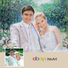 Turn Your Photo Into Modern Home Decor Custom Painting Art On Canvas Wall Art