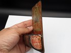 Wrigleys Juicy Fruit Gum Match Wall Safe Holder Tin Litho Advertising