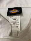Dickies Long Sleeve Unisex Classic Chef Coat White Dc45 Size Medium N  w With Tag