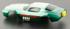 Vintage Tyco Pro Trick Camaro Funny Car Green Ho Scale Slot Car Body Only