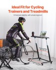 Uimoso Mobile Cycling Desk Foldable Bike Trainer Fitness Desk Withlockable Wheel