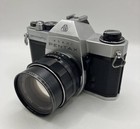Asahi Pentax Spotmatic F Spf 35mm Slr Film Camera Smc Takumar 55mm F1 8 Untested