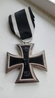 German Iron Cross Medal Ww1 Wwi W Ribbon And 800 Mark 1914 Ek2
