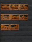 Complete Set Of 16 Vintage Russian Matchbox Labels
