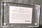 Traks 1992 Nascar Autographed Trading Card Dale Earnhardt Richard Petty   Holder
