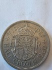 1960          Great Britain Uk Half Crown Copper Nickel Coin Free Shipping