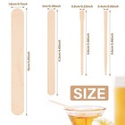 Ewvvss 4 Styles 500 Pcs Waxing Sticks Assorted Wax Applicator Sticks For Body Le