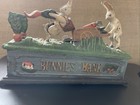 Vintage Cast Iron Mechanical    bunnies Bank    Coin Bank
