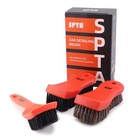 3pcs Car Detailing Brush Kit  Leather   Textile Interior Brush  Comfortable
