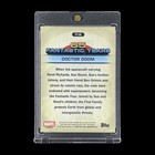 Doctor Doom Silver Wave Refractor Comic Holo Card 2026 Topps Chrome - Marvel