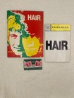 Hair Musical Original Broadway Book Program Playbill National Theatre D c  