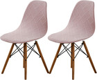 Mid Century Modern Dining Chair Covers Shell Chair Cover Lounge Armless Chair   