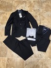 Boys Tuxedo 4 Piece Suit Set slim Fit Suit For Boys Wedding Outfit Ring Bearer