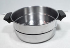 Revere Ware Steamer Strainer Insert For Stock Pot Stainless Steel Vintage