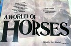 A World Of Horses By Anne Charlish Large Format Book Historical Beautiful Photos